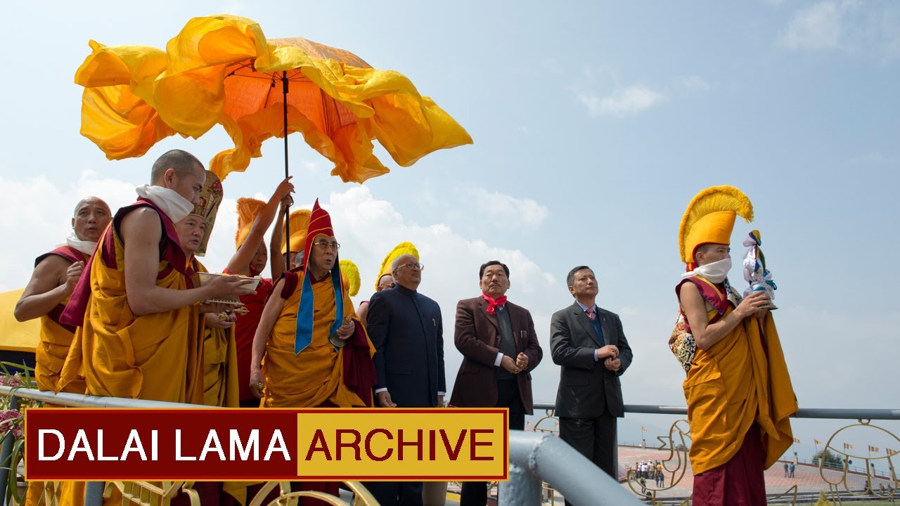 Consecration of Tarthagata Tsal - Buddha Statue in Sikkim