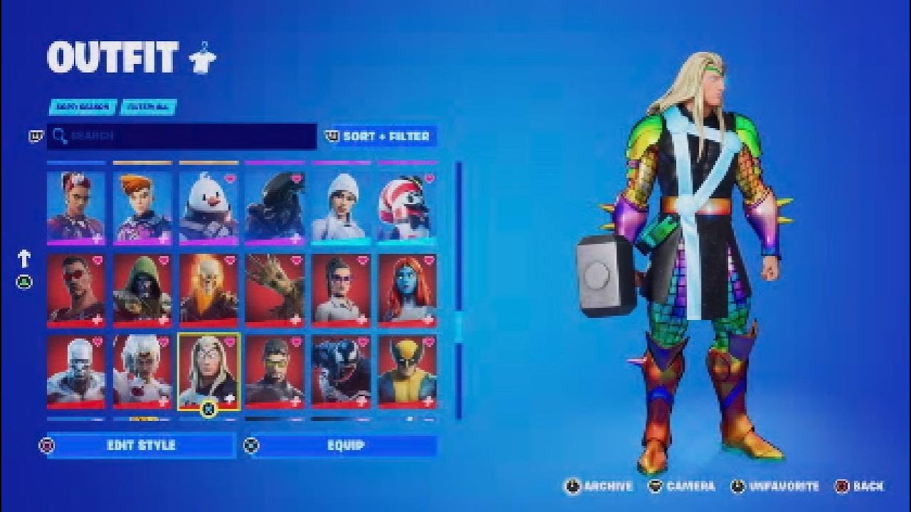 Fortnite Locker Tour