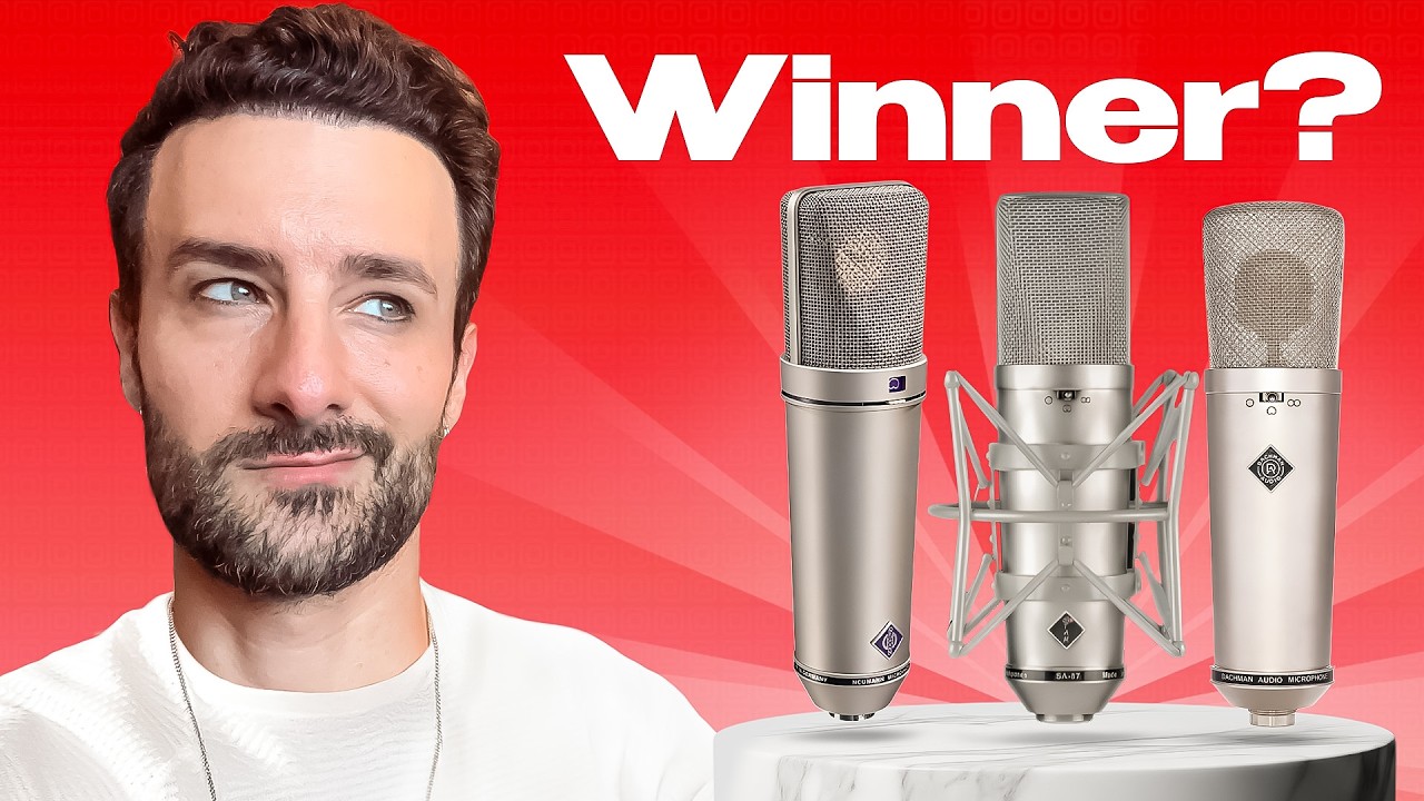 Best U87 Clone? Stam Audio 87i vs Dachman 87i vs Vintage Neumann U87