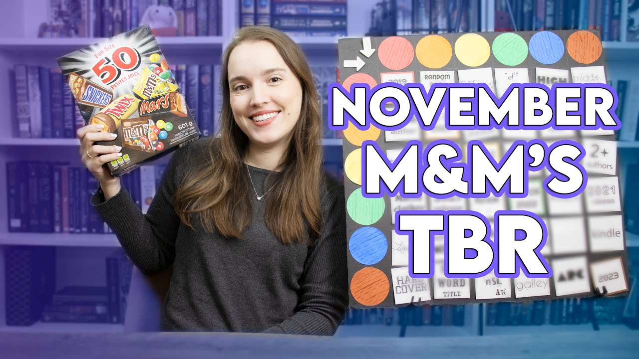 🍫 NOVEMBER M&M'S TBR 🍫 books I'm planning to read next month, but make it Halloween special