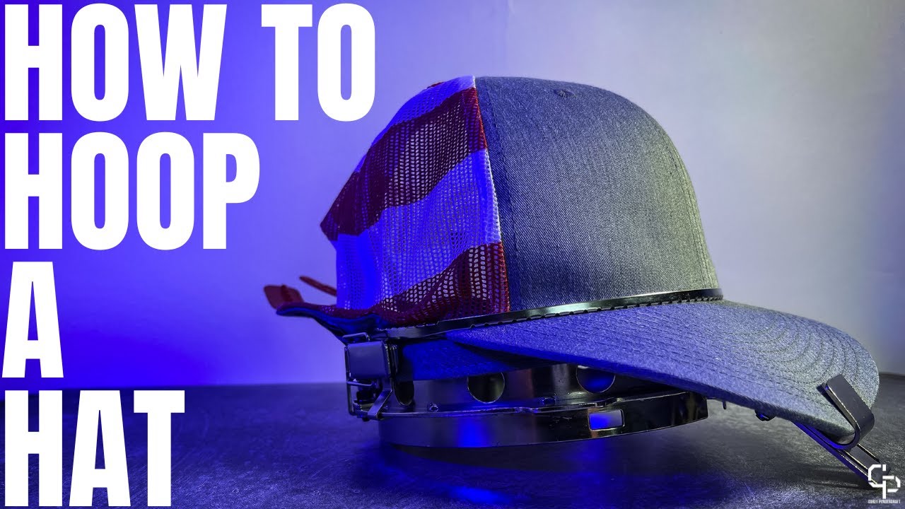 How to Hoop a Hat for Embroidery