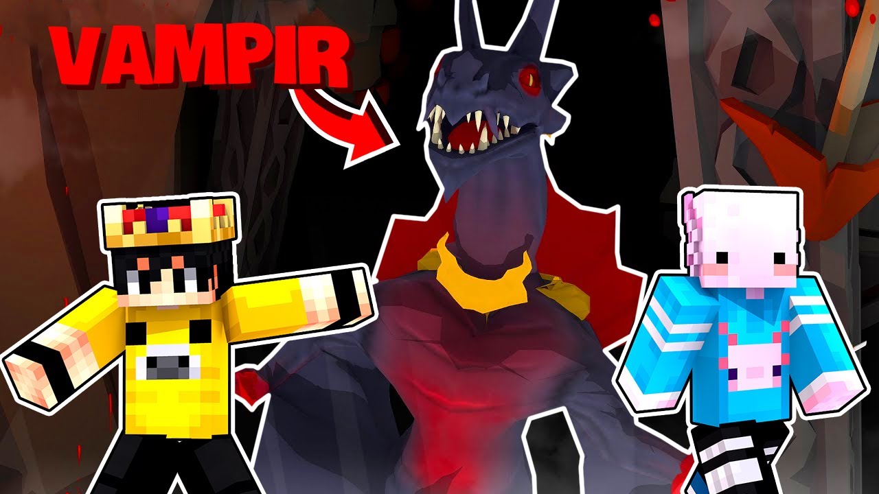 VAMPİR EJDERHAM OLDU! | Minecraft EjderhaCraft | #7