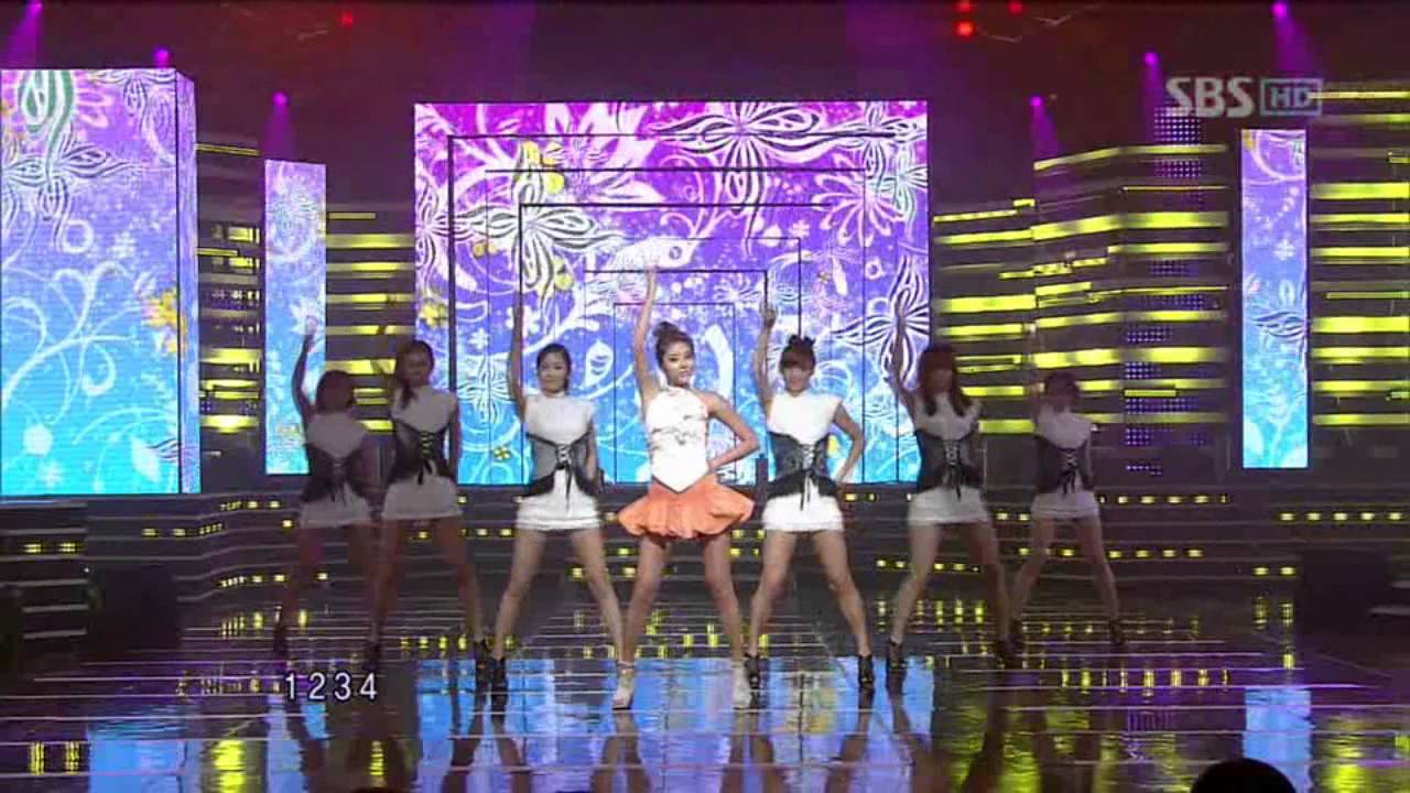 Son Dam Bi - Queen @ SBS Inkigayo Популярная песня 100801