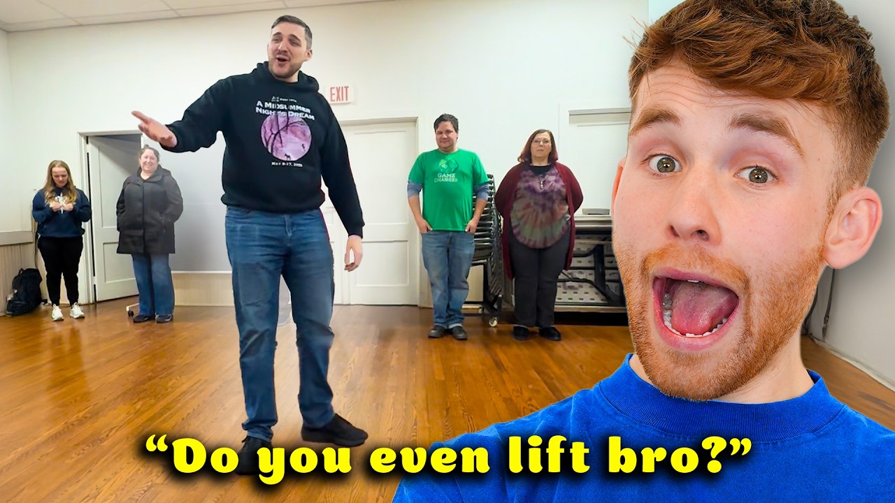 Watching Bad Improv Comedy until we laugh