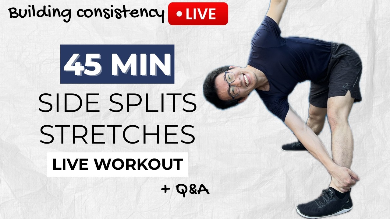 Hip Mobility and Middle Splits Training - LIVE Workout