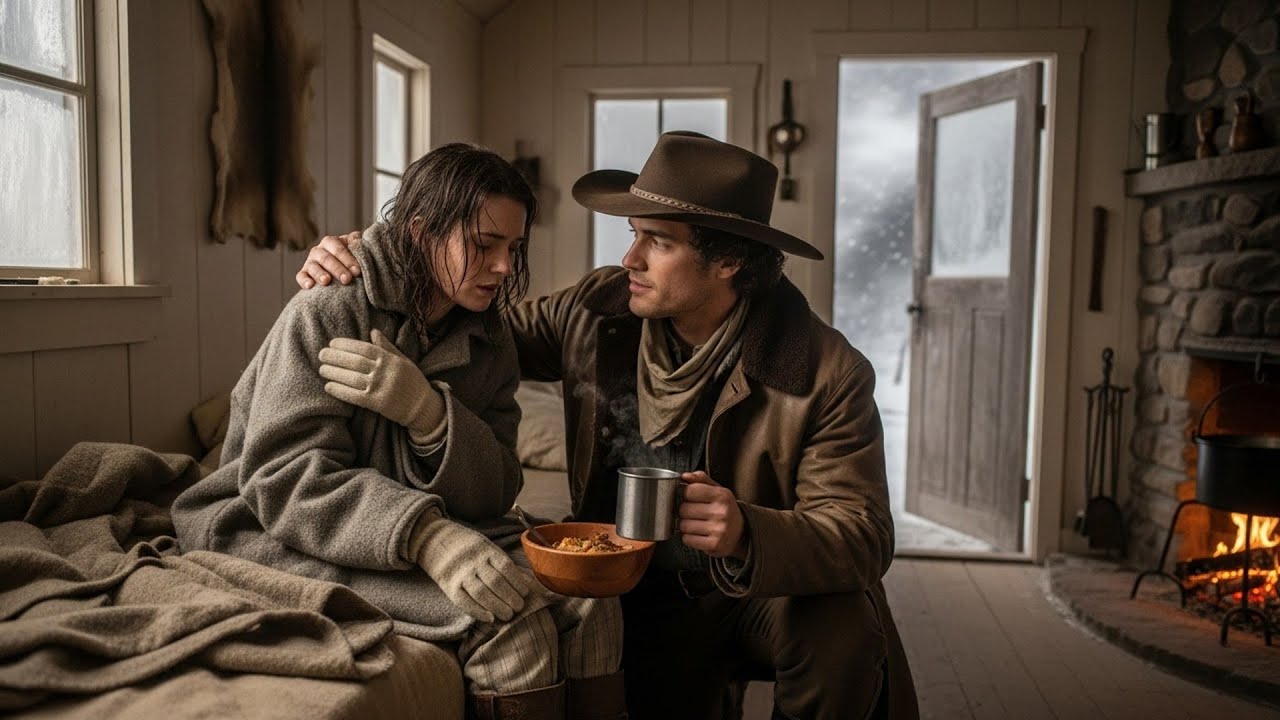 She Was Escaping Her Family In Blizzard, A Cowboy Gave Her Shelter And Said 