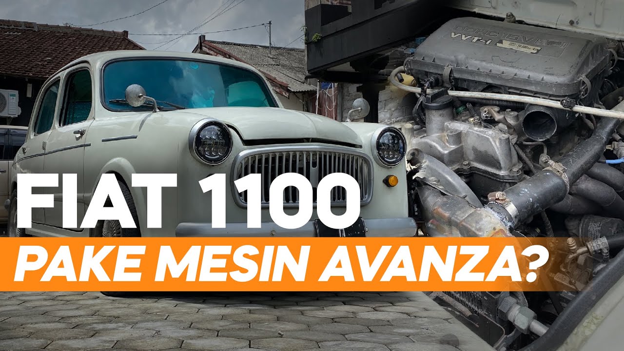 Ini Dia FIAT 1100 Pake Mesin Avanza