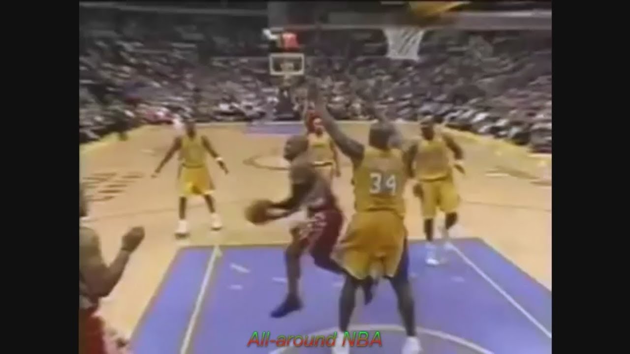 Steve Francis 18 Points 5 Ast @ Lakers, 2004 Playoffs Game 1.