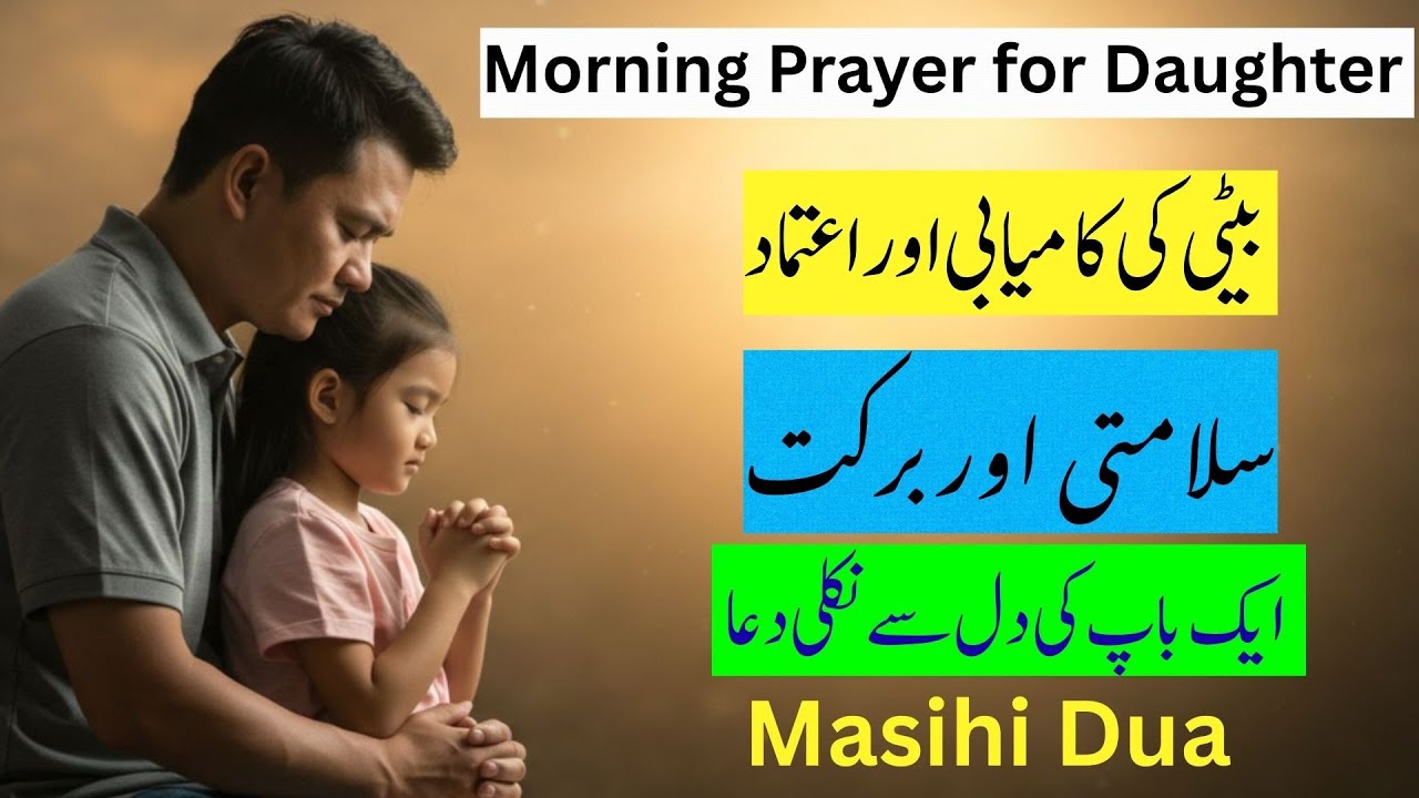 Prayer for Daughter in Urdu  - Beti ki Kamiyabi aur Itmaad ke liye Masihi Dua