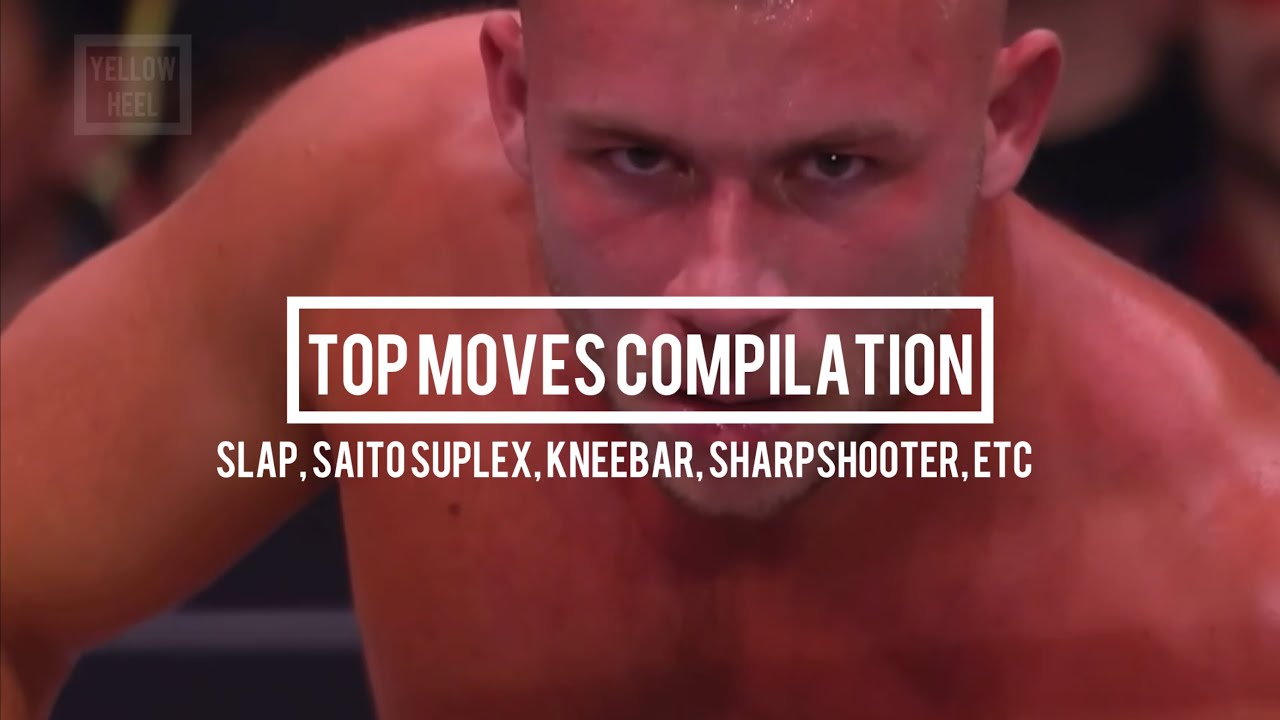 Daniel Garcia ~ Top Moves Compilation (Saito Suplex, Sharpshooter, Face Wash Kick, etc)