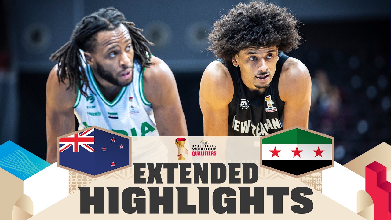 New Zealand 🇳🇿 v Syria 🇸🇾 | Extended Highlights | FIBA Basketball World Cup 2027 Asian Qualifiers