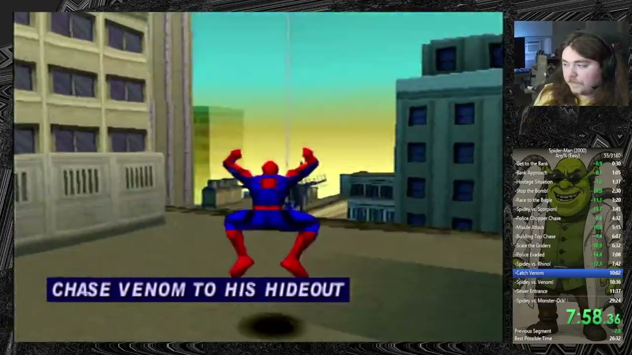 Spiderman 2000 Hardware Speedrun 29:10