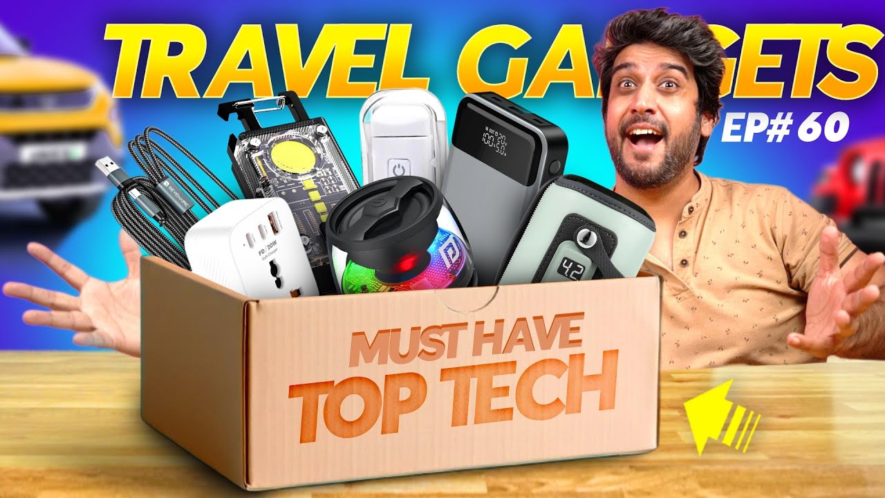 7 Must-Have Travel Gadgets You NEED in 2025 - Don&rsquo;t Travel Without These! 🔥 TOP TECH - EP #60