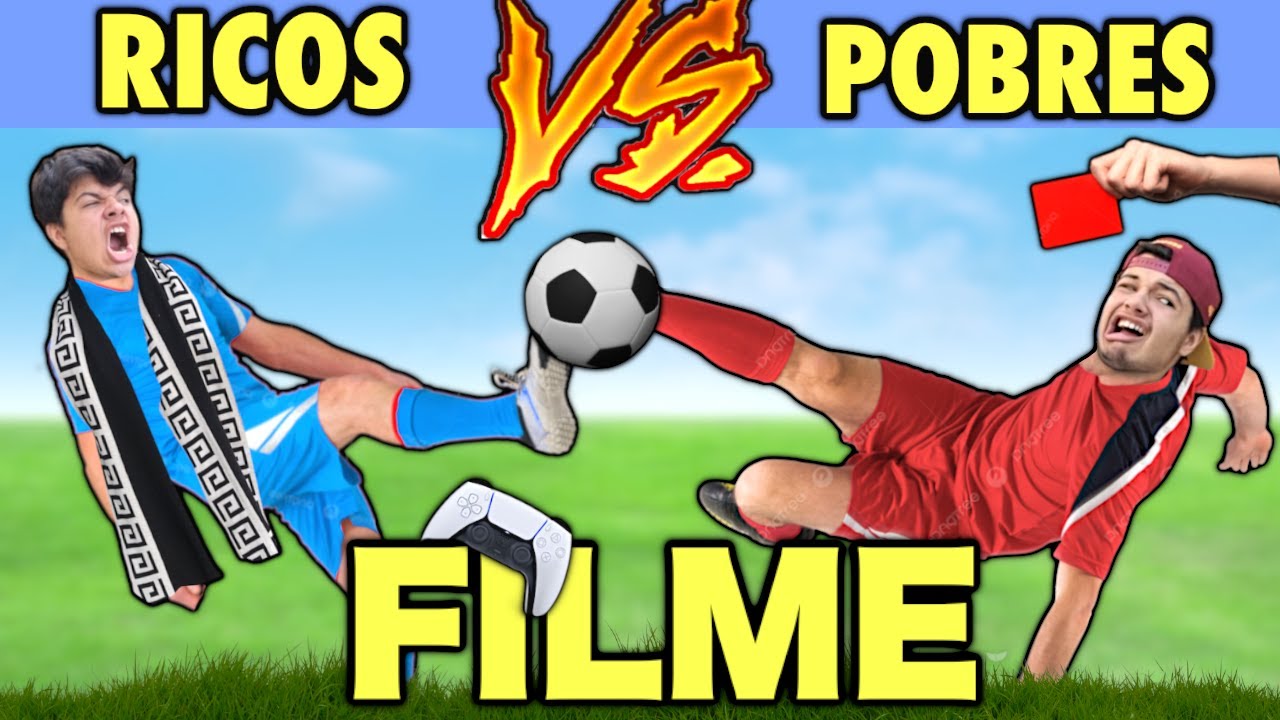 RICOS VS POBRES JOGANDO FIFA 24 - O FILME 2