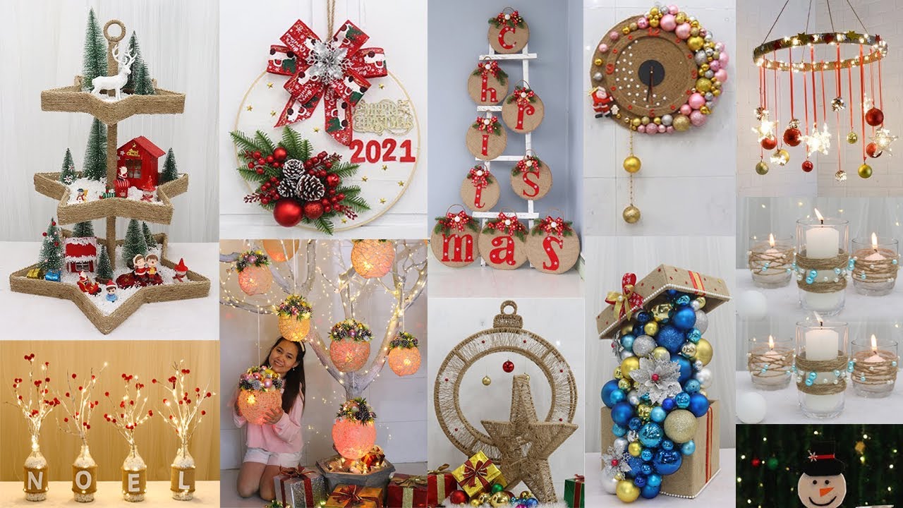 Best Jute Craft Christmas Decorations Ideas Collection 2022