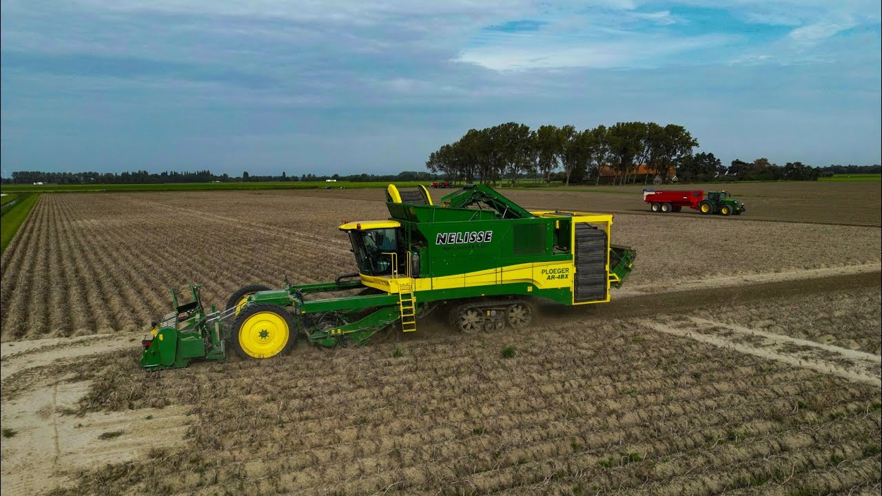 Aardappels rooien | harvesting potatoes |  Ploeger AR-4BX | Jacobs Agri
