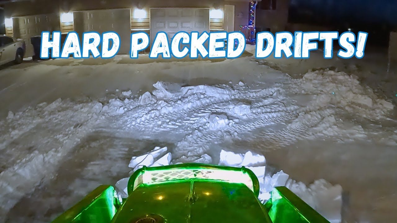 Extreme Snow Removal with a Tractor!