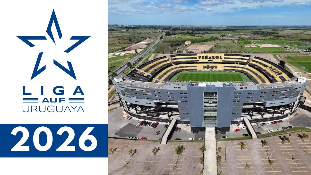 ESTADIOS LIGA AUF URUGUAY 2026