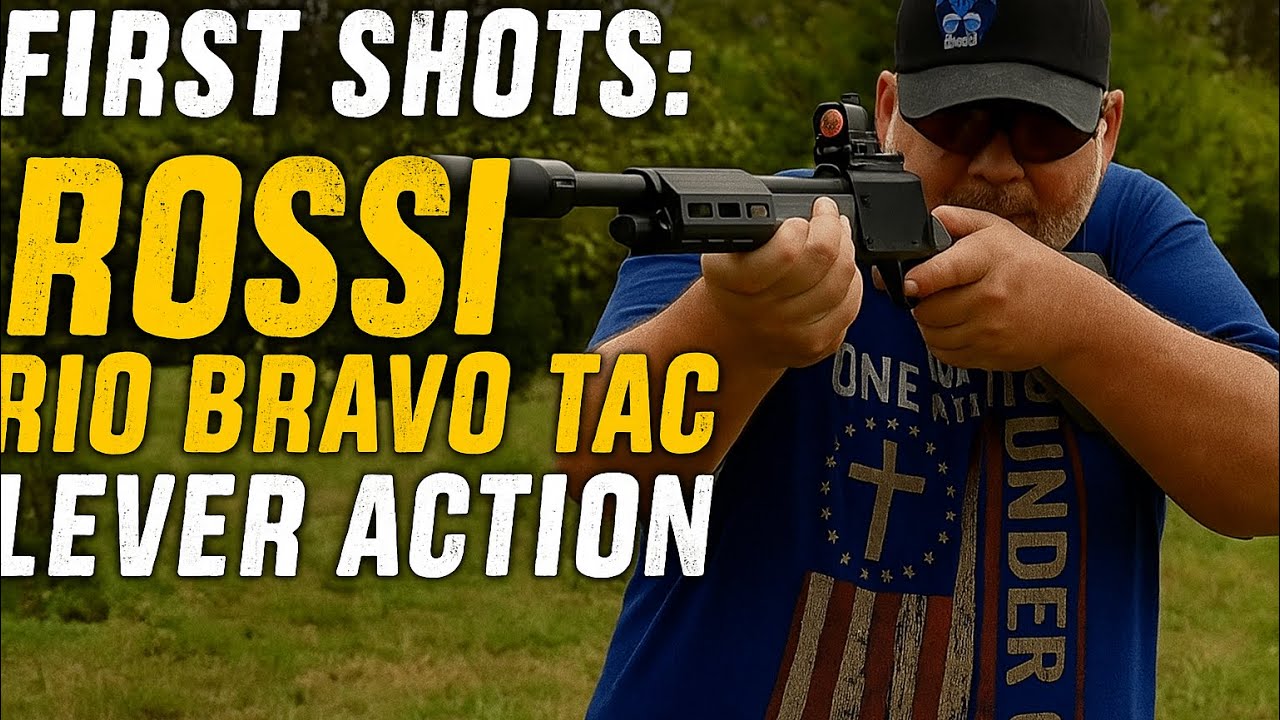 Первые выстрелы из тактического рычажного карабина Rossi Rio Bravo