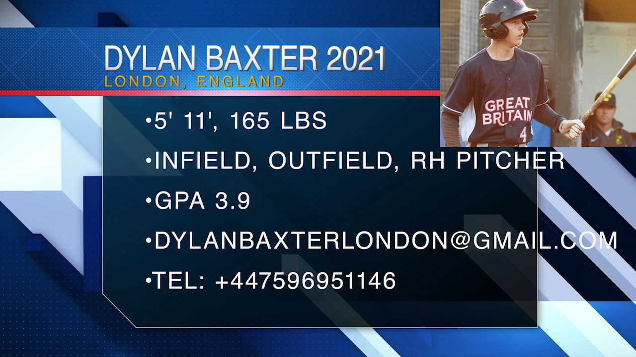 Dylan Baxter Preseason Skills 2019