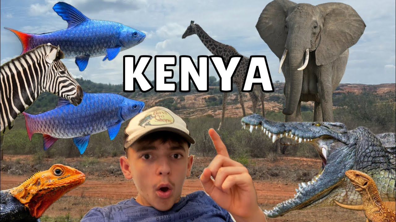 Il KENYA è PIENO di ANIMALI! (Faccio il safari, esploro un lago nella foresta e rischio grosso)