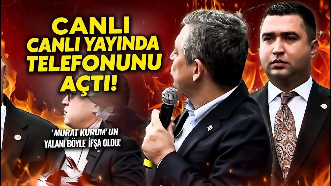 ÖZGÜR ÖZEL CANLI YAYINDA TELEFONUNU AÇTI! 5.000 TL'lik Kira Yalanını Tek Tek İfşa Etti!