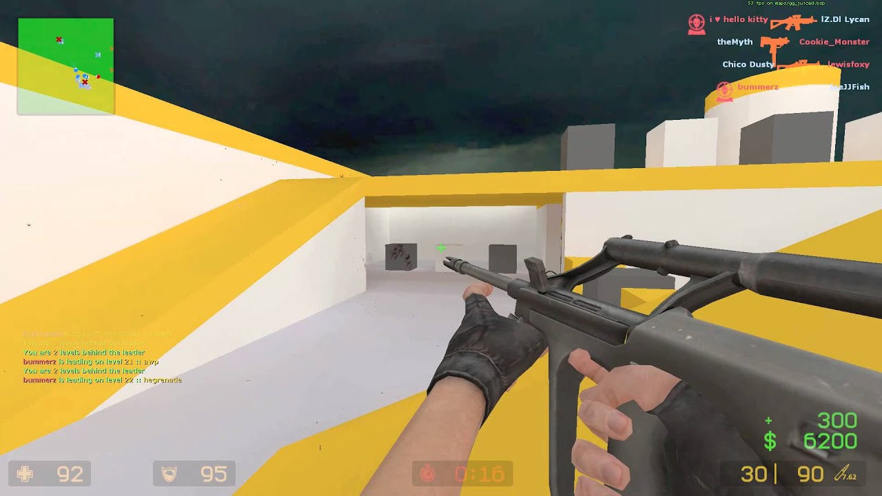 Counter Strike Source Gun Game HD 1080p Map: Juiced