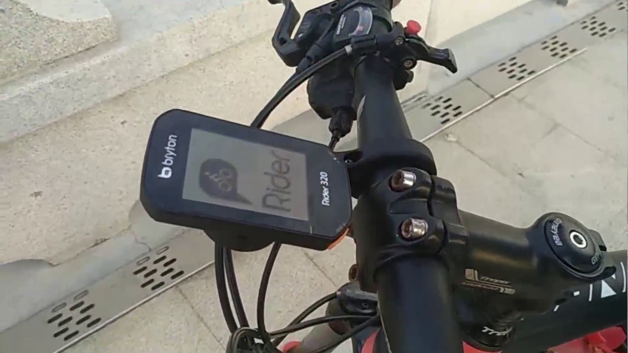 bryton Rider 320 gps bike computer cycling Odometer