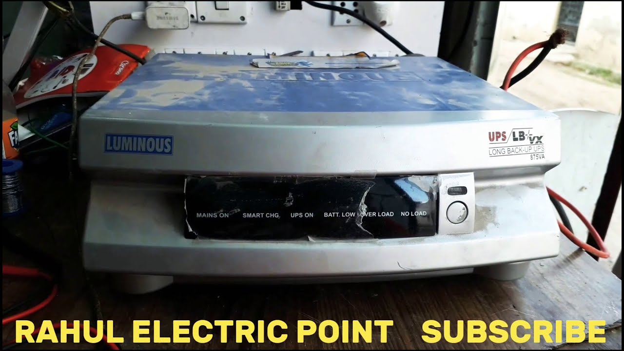 Luminous inverter main ya backup output problem solution