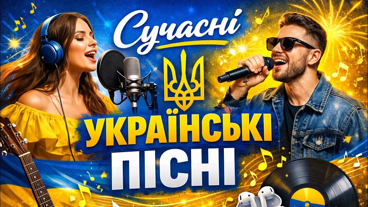 Сучасні хіти 2026 🇺🇦 | Нові українські пісні | Топ популярної музики для настрою