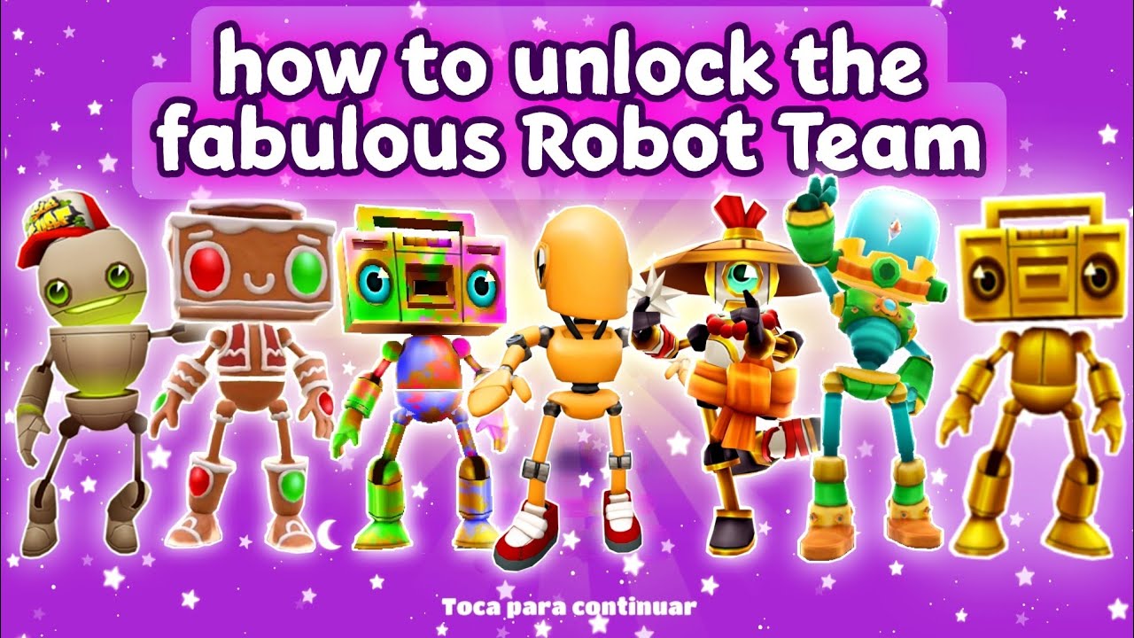 How to unlock the Fabulous Robot Team in Subway Surfers