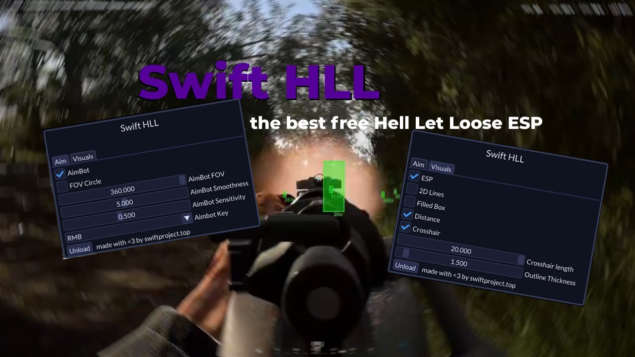 USING THE BEST HELL LET LOOSE ESP (free, read description) | Swift HLL