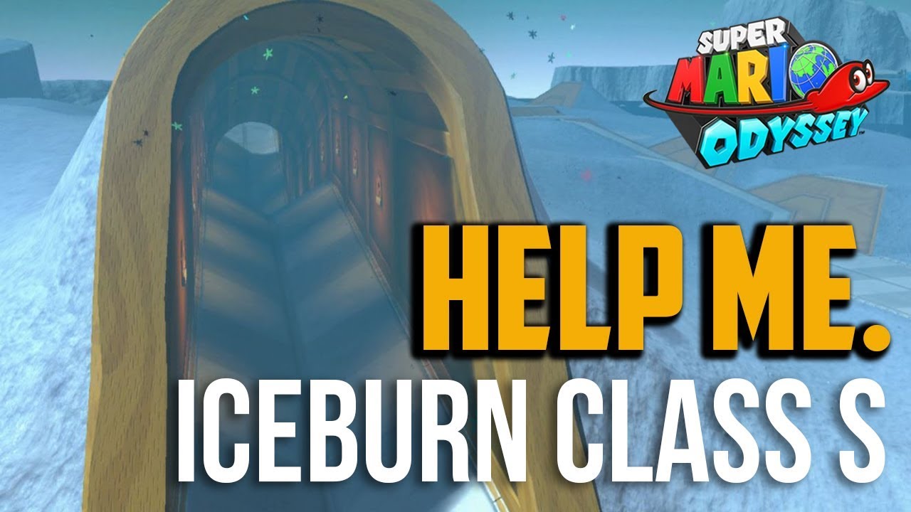 Super Mario Odyssey : How to Beat Iceburn Circuit Class S Moon (Snow Kingdom Moon 53)