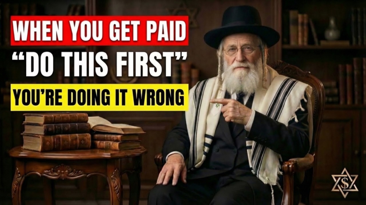 The FIRST Thing Jewish Millionaires Do When They Get Paid (You're Doing It Wrong)