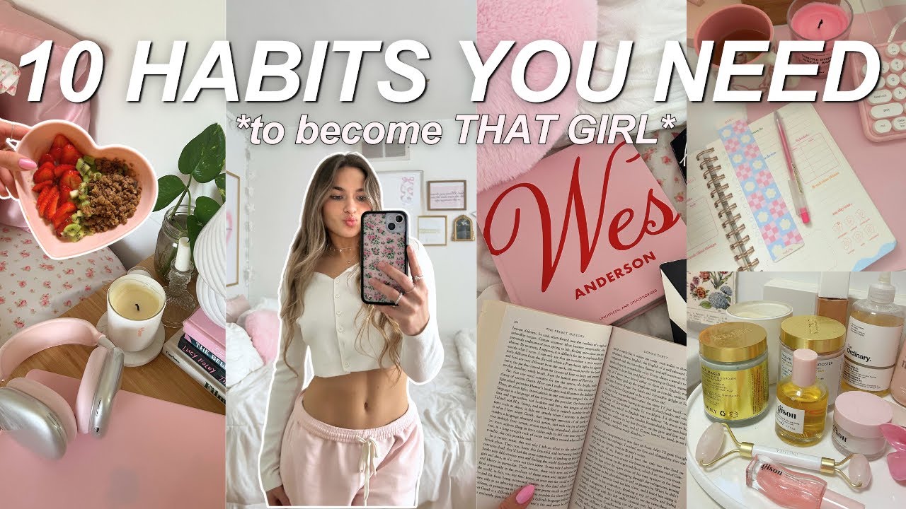 10 HEALTHY HABITS that will change your life 🌟 healthy girl vlog