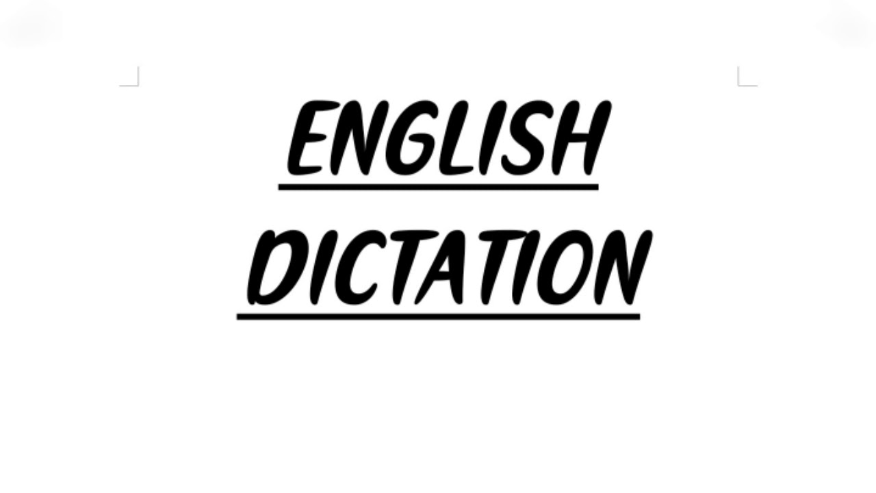 English dictation for beginners |  mental health |  improve writing speed  |  daily dictation