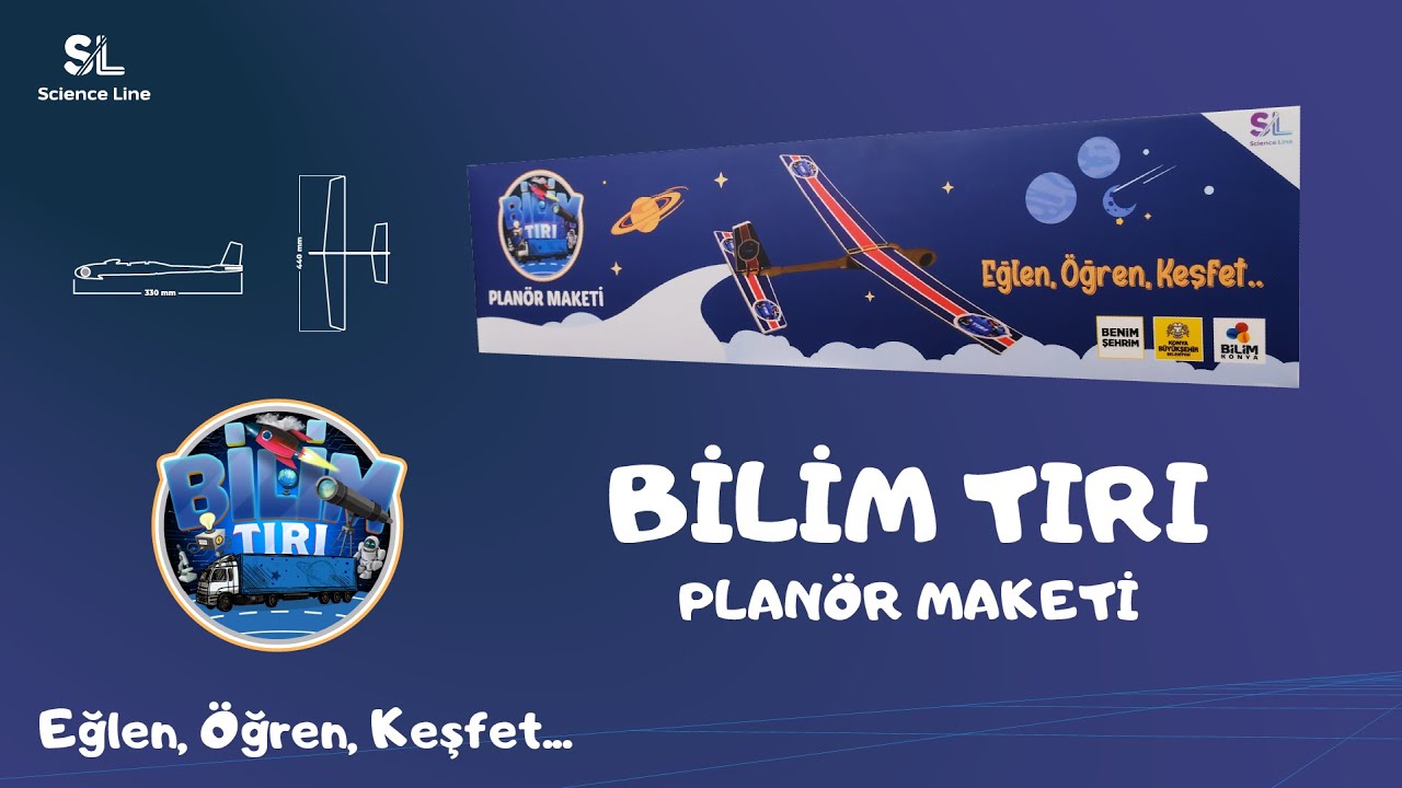 Bilim Tırı Model Uçak