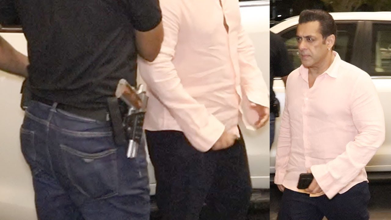 Salman Khan Finally Carry's Licensed Gun