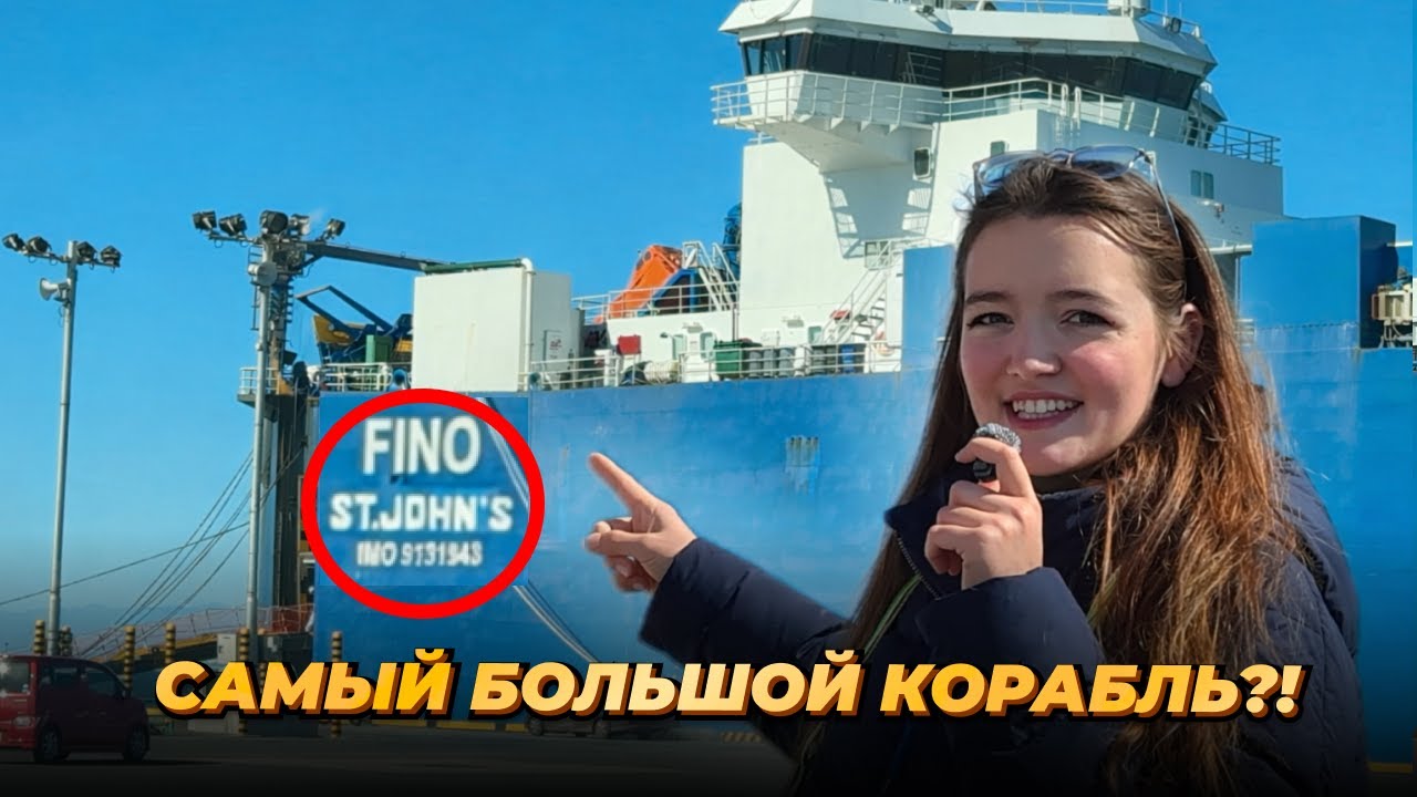 🚢 НОВЫЙ КОРАБЛЬ: показали новое судно и процесс погрузки автомобилей 🚗 BIZUPON