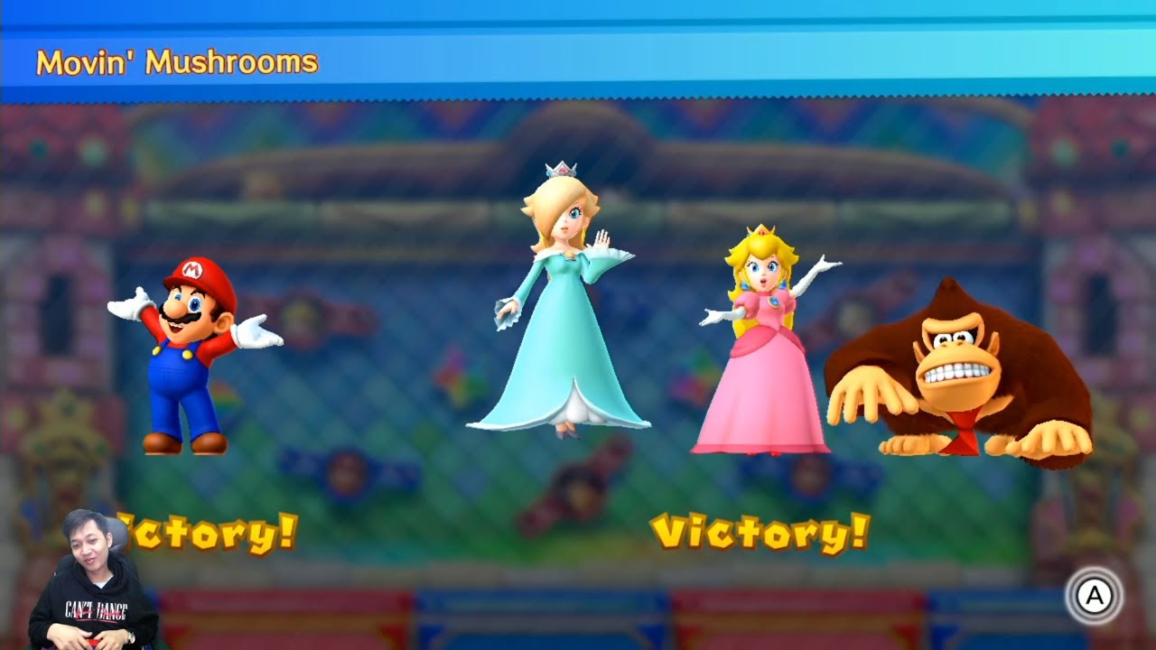 Mario Party 10 Minigames | Mario, Peach, Donkey Kong, Rosalina #12 Master Difficulty