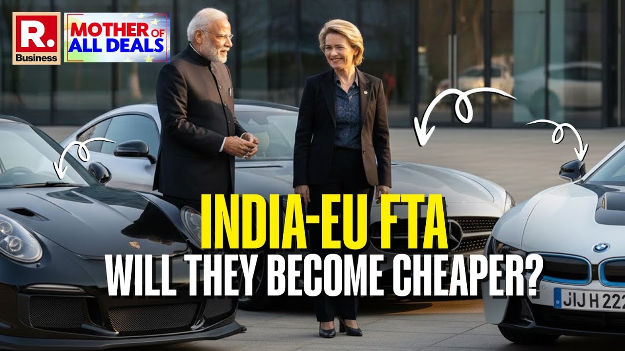 India-EU FTA: The Mother Of All Deals' Effect On The Indian Automobile Industry | With Puneet Gupta