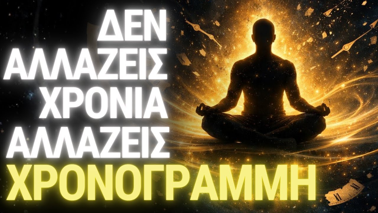Σταμάτα Να Κυνηγάς Το Μέλλον Σου, Άφησέ Το Να Σε Βρει