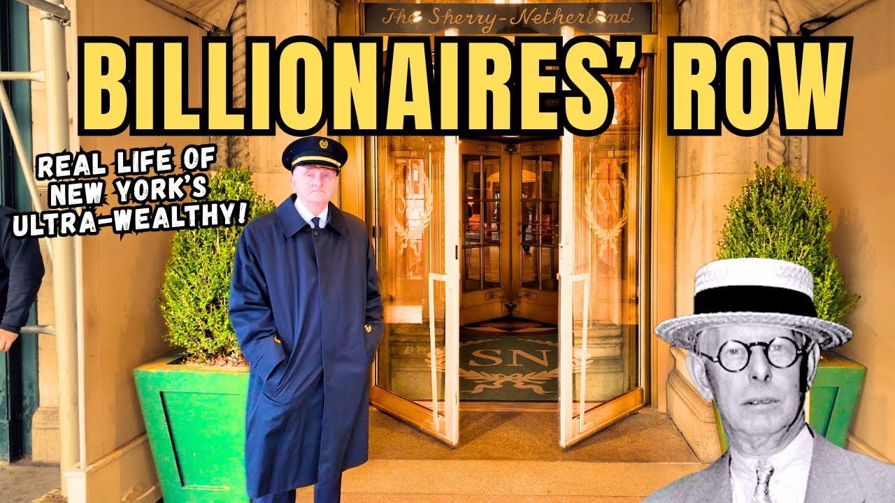 Exploring Manhattan's ULTRA-WEALTHY Neighborhood! | The Sherry Netherland Hotel Billionaires' Row