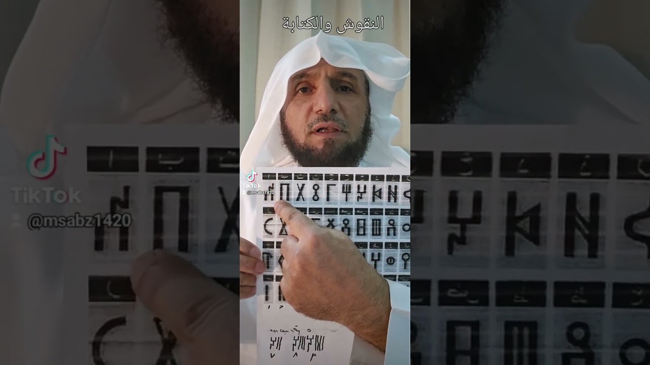 الكتابة والنقوش القديمة خط المسند وغيره
