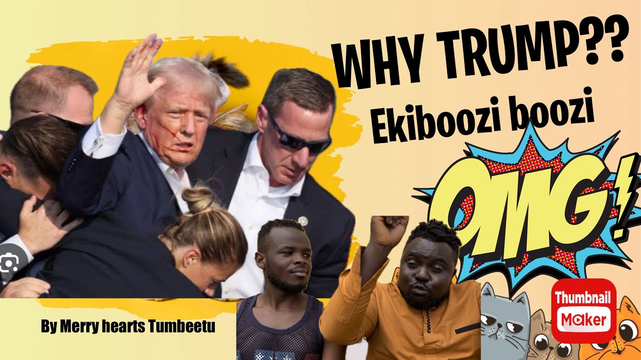 TRUMP : Bwiino wuuno na lwaaki bamukubye Amasasi (latest ugandan Content)