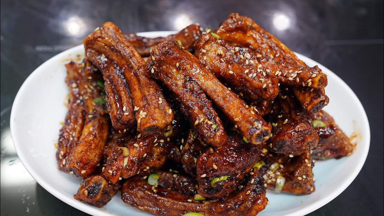 치킨보다 더 맛있는 등갈비강정 레시피!! 까탈스런 아내의 입맛을 평정한 미친 맛