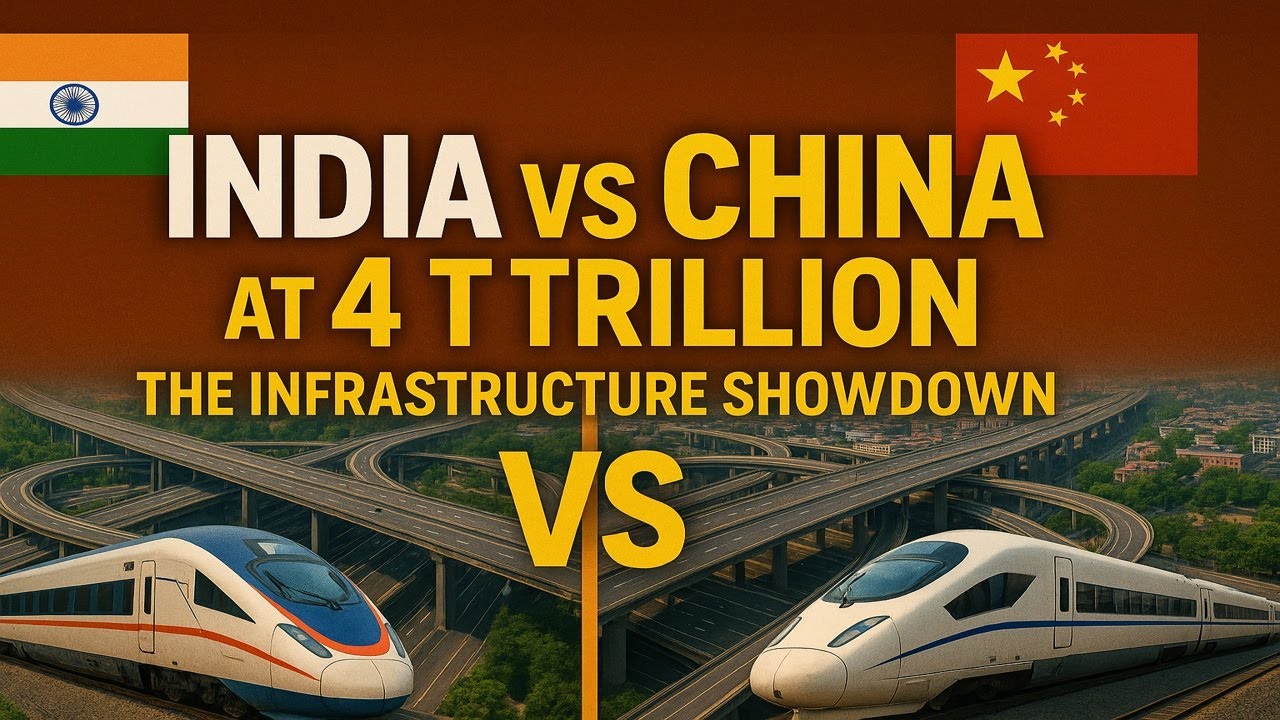 India vs China at $4 Trillion &ndash; The Brutal Infrastructure Reality