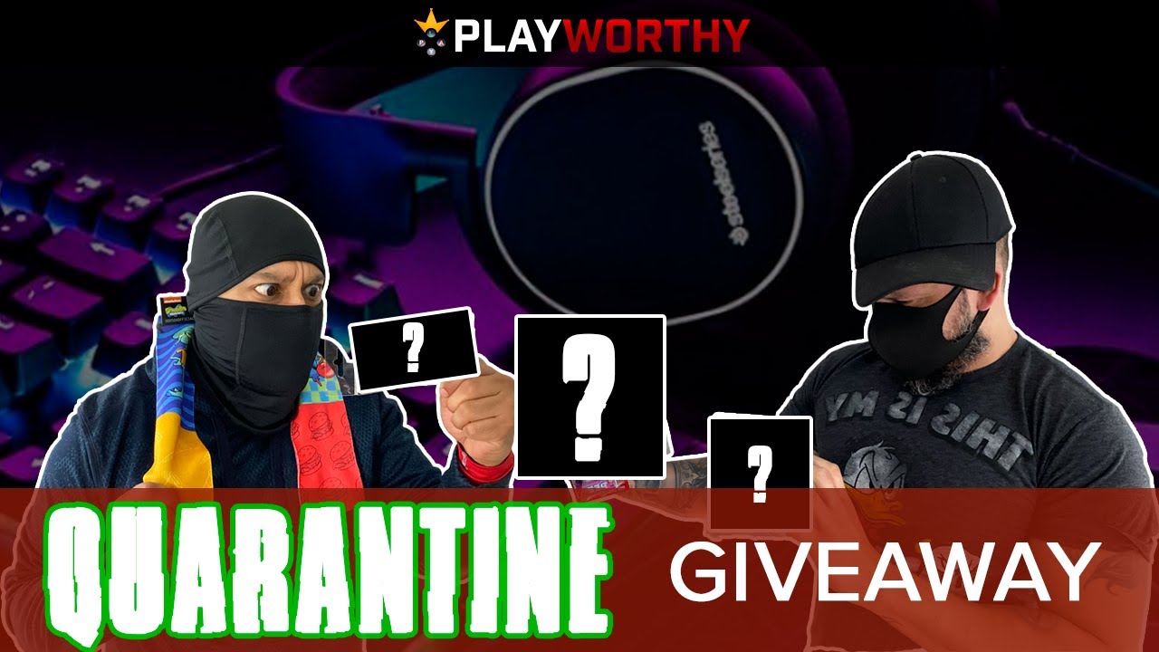 Quarantine Gaming Giveaway 2020 on YouTube (Xbox, PS4, Switch, PC)