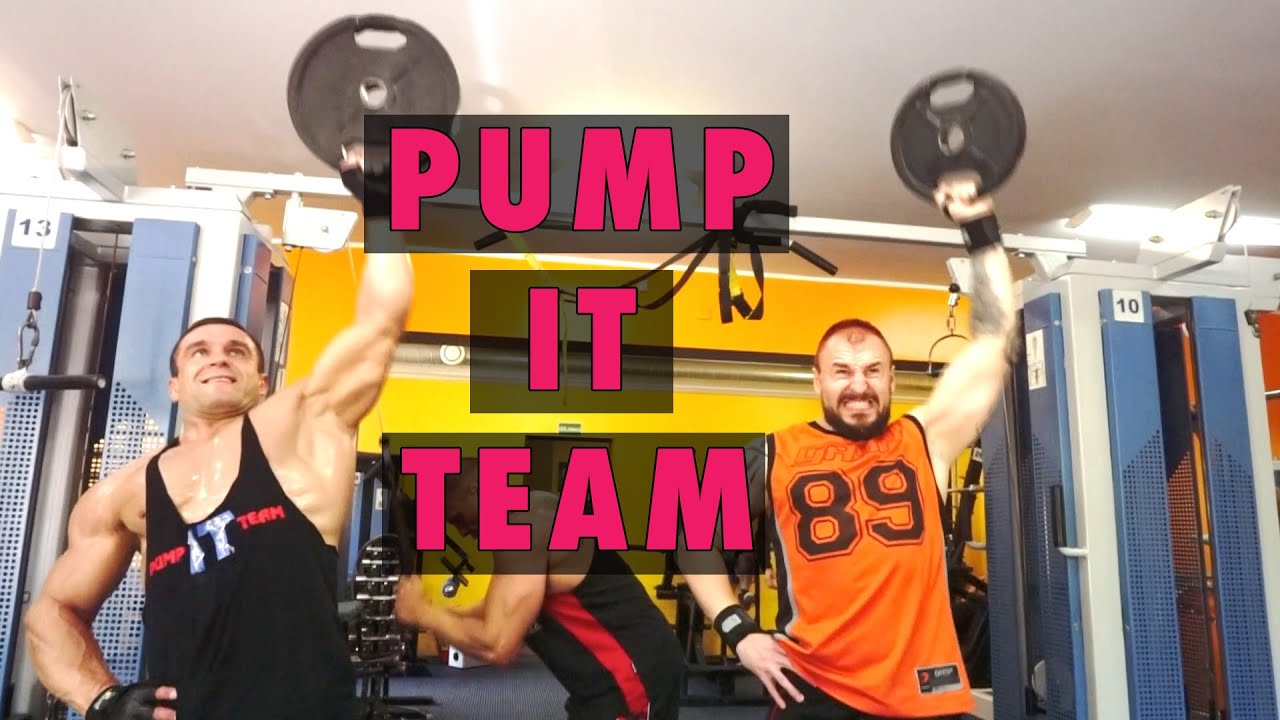 Pump It Team. Kaunas. Pečių ir rankų treniruotė