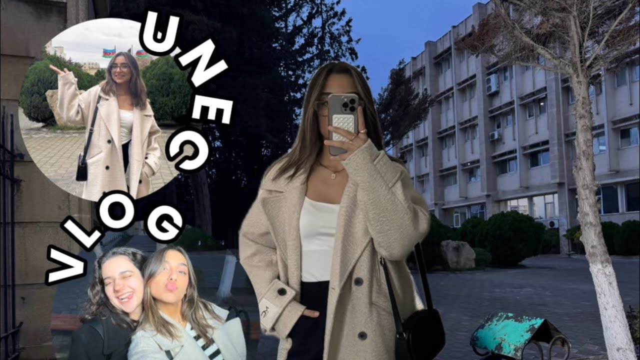 UNEC vlog | son imtahan həftəsi | neçə bal aldıq?